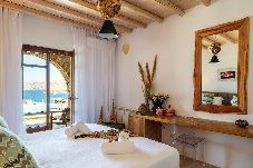 Villa in Mykonos - Cosset Villa Boho Chic, Sea&amp;HarbourView, Sunset