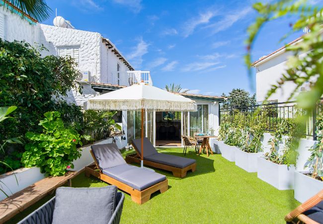 Ferienwohnung in Poli Crysochous - Akamas Sunset Boho Chic Maisonette 