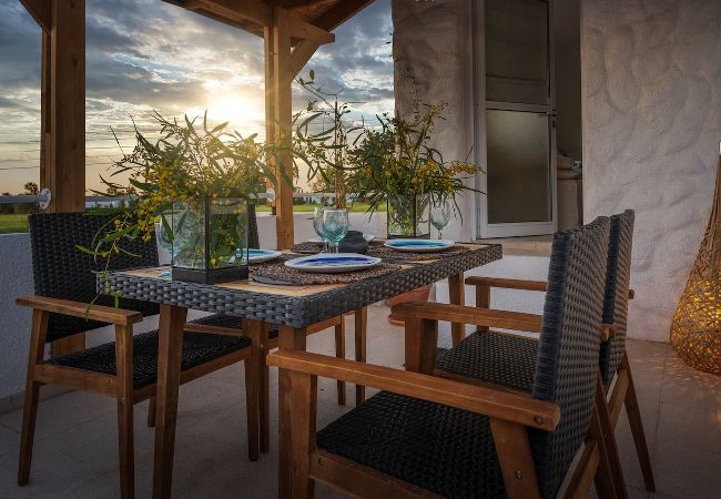 Ferienwohnung in Poli Crysochous - Akamas Sunset Boho Chic Apartment 